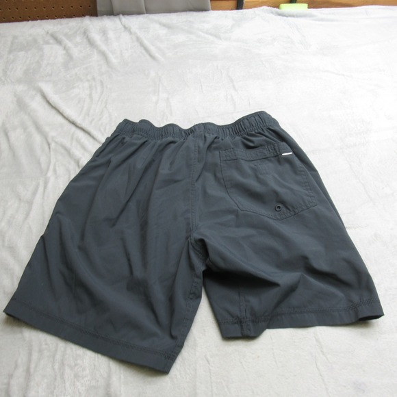 Vuori Shorts Mens Medium Charcoal Grey Elastic Lined Drawstring Lightweight Run - Picture 7 of 11
